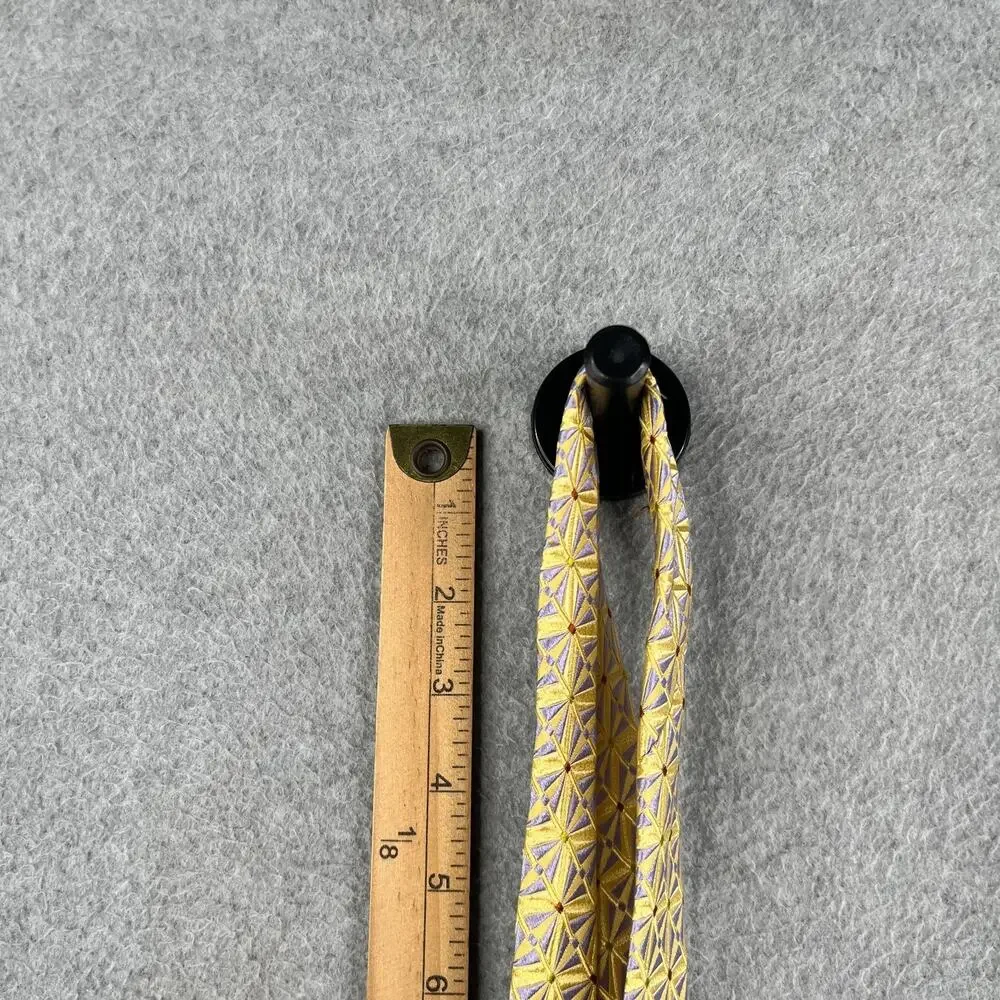 IKE BEHAR Silk Necktie Neiman Marcus Yellow Tie
